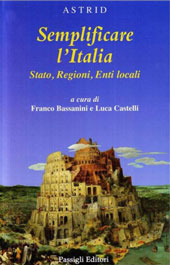 E-book, Semplificare l'Italia : Stato, regioni, enti locali, Passigli