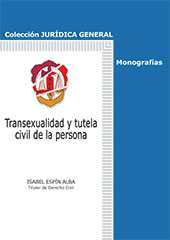 E-book, Transexualidad y tutela civil de la persona, Reus