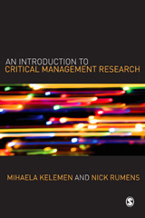 eBook, An Introduction to Critical Management Research, Kelemen, Mihaela L., Sage