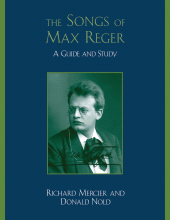 E-book, The Songs of Max Reger : A Guide and Study, Scarecrow Press