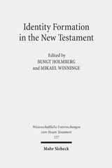 eBook, Identity Formation in the New Testament, Mohr Siebeck
