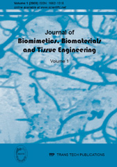 eBook, Journal of Biomimetics, Biomaterials and Tissue Engineering, Trans Tech Publications Ltd