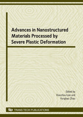 E-book, Advances in Nanostructured Materials Processed by SPD, Trans Tech Publications Ltd