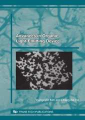 eBook, Advances in Organic Light-Emitting Device, Trans Tech Publications Ltd