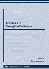 eBook, Advances in Strength of Materials, Trans Tech Publications Ltd
