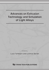 eBook, Advances on Extrusion Technology and Simulation of Light Alloys, Trans Tech Publications Ltd