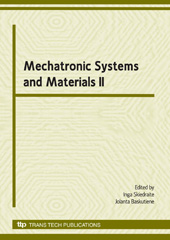 eBook, Mechatronic Systems and Materials II, Trans Tech Publications Ltd
