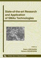 eBook, State-of-the-art Research and Application of SMAs Technologies, Trans Tech Publications Ltd