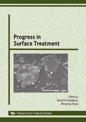 E-book, Progress in Surface Treatment, Trans Tech Publications Ltd