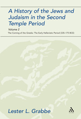 E-book, A History of the Jews and Judaism in the Second Temple Period, T&T Clark