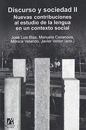 E-book, Discurso y sociedad : 2. : Nuevas contribuciones al estudio de la lengua en contexto social, Universitat Jaume I