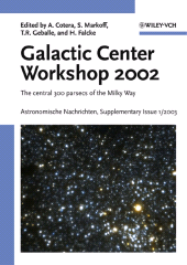E-book, Proceedings of the Galactic Center Workshop 2002, Astronomische Nachrichten Supplementary Issue 1/2003 : The Central 300 Parsecs of the Milky Way, Wiley-VCH