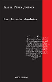 E-book, Las cláusulas absolutas, Pérez Jiménez, Isabel, Visor Libros