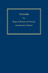 E-book, Œuvres complètes de Voltaire (Complete Works of Voltaire) 80A : Eloge et Pensees de Pascal, edition etablie par Condorcet, annotee par Voltaire, Voltaire Foundation