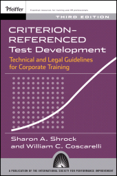 E-book, Criterion-referenced Test Development : Technical and Legal Guidelines for Corporate Training, Wiley