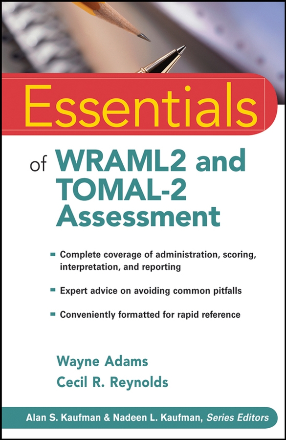 E-book, Essentials of WRAML2 and TOMAL-2 Assessment, John Wiley & Sons