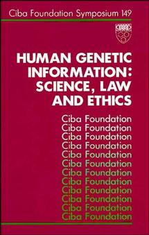 E-book, Human Genetic Information : Science, Law and Ethics, John Wiley & Sons