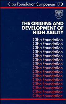eBook, The Origins and Development of High Ability, John Wiley & Sons