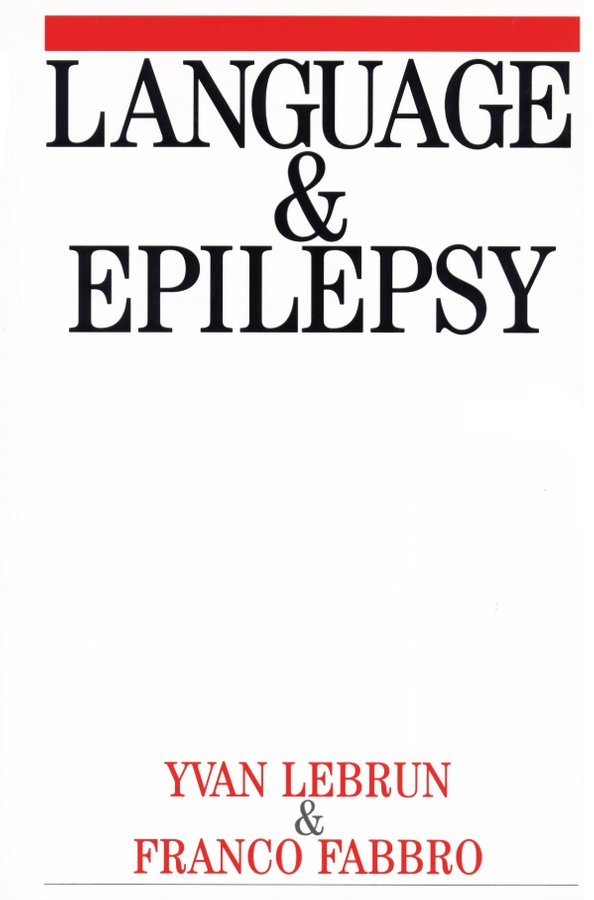 E-book, Language and Epilepsy, John Wiley & Sons
