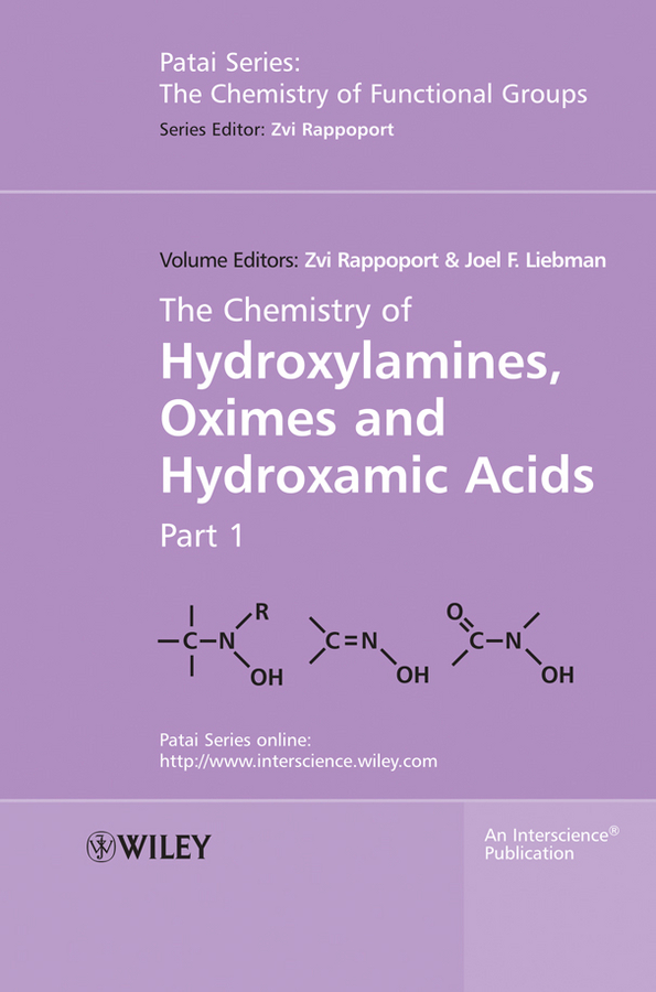 eBook, The Chemistry of Hydroxylamines, Oximes and Hydroxamic Acids, Volume 1, John Wiley & Sons