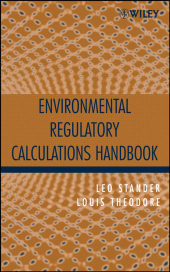 E-book, Environmental Regulatory Calculations Handbook, John Wiley & Sons