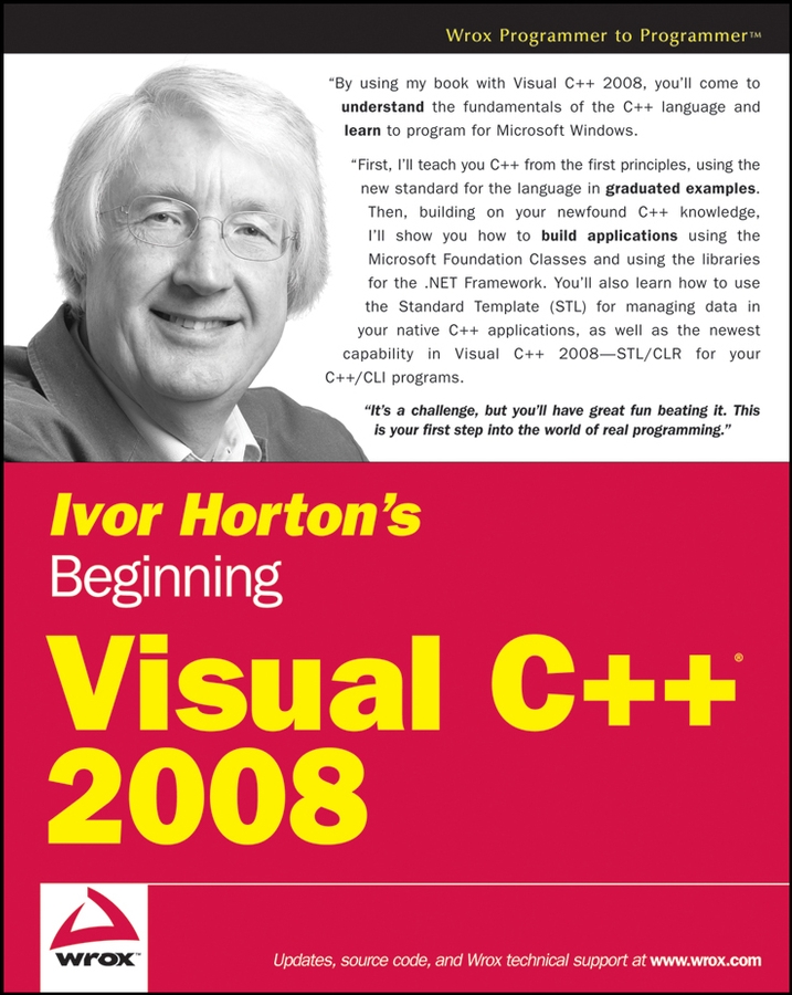 E-book, Ivor Horton's Beginning Visual C++ 2008, Wrox Press