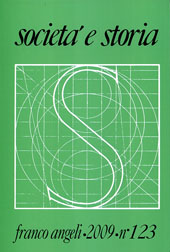 Fascicule, Società e storia. Fascicolo 123, 2009, Franco Angeli