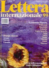 Articolo, Il disarmo ecologico : intervista a Wolfgang Sachs, Lettera Internazionale