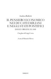 eBook, Il pensiero economico nei ducati emiliani e negli stati pontifici dalle origini al 1848, Diabasis