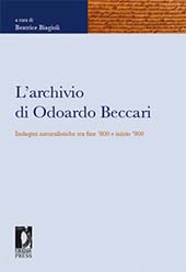 Chapitre, Odoardo Beccari : la vita, Firenze University Press