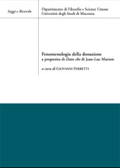 E-book, Fenomenologia della donazione a proposito di Dato che di Jean-Luc Marion, Morlacchi