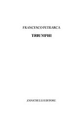 E-book, Triumphi, Petrarca, Francesco, 1304-1374, Zanichelli