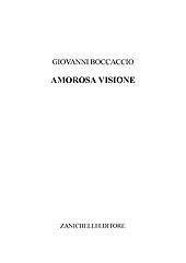 E-book, Amorosa visione, Boccaccio, Giovanni, Zanichelli