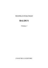 E-book, Baldus : volume I., Zanichelli