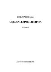 E-book, Gerusalemme liberata : volume I., Tasso, Torquato, Zanichelli