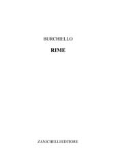 E-book, Rime [ed. Londra], Zanichelli