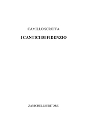 E-book, I cantici di Fidenzio, Zanichelli