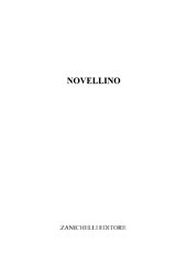 E-book, Novellino, Zanichelli