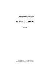 E-book, Il Fuggilozio : volume I, Zanichelli