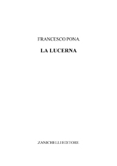 E-book, La Lucerna, Zanichelli