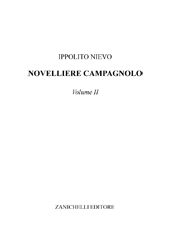 E-book, Novelliere campagnolo : volume II, Zanichelli