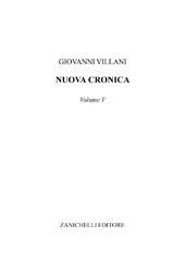 E-book, Nuova cronica : volume V, Zanichelli