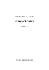 E-book, Nuova cronica : volume VI, Villani, Giovanni, 1938-, Zanichelli