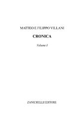 eBook, Cronica : volume I, Zanichelli