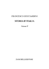 E-book, Storia d'Italia : volume II., Guicciardini, Francesco, Zanichelli