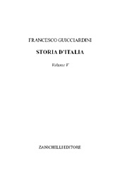 eBook, Storia d'Italia : volume V., Guicciardini, Francesco, Zanichelli