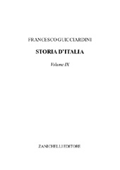 E-book, Storia d'Italia : volume IX., Guicciardini, Francesco, Zanichelli