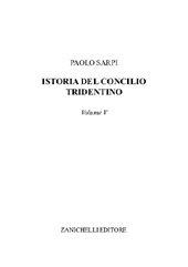E-book, Istoria del Concilio tridentino : volume V., Zanichelli
