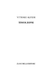 eBook, Timoleone, Alfieri, Vittorio, Zanichelli