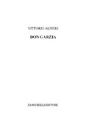 eBook, Don Garzia, Alfieri, Vittorio, Zanichelli